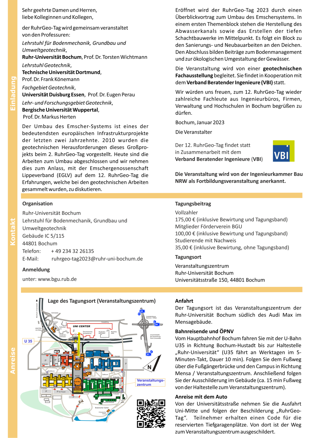 Flyer RuhrGeo Tag 2023 - Seite 2